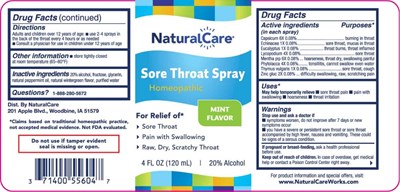 Sore Throat Spray (Naca0014 Sore Throat Spray 3 17 26)